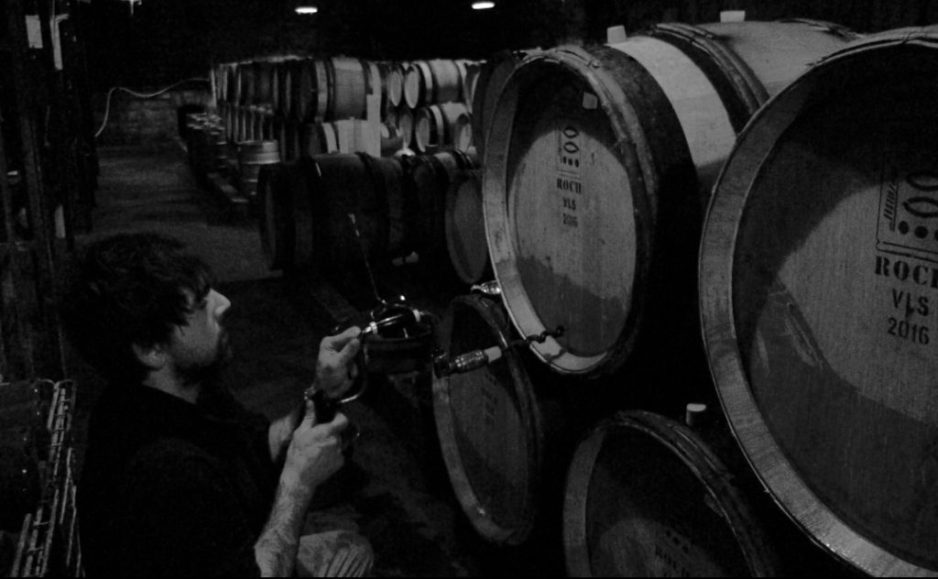 Drilling holes in the barrels