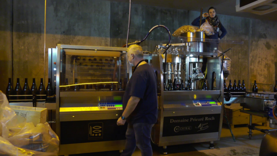 Notre nouvelle embouteilleuse